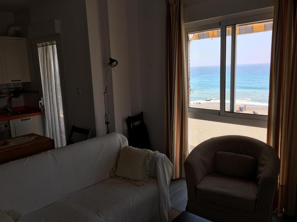 Algarrobo Costa Primera Linea De Playa Duplex Exteriér fotografie